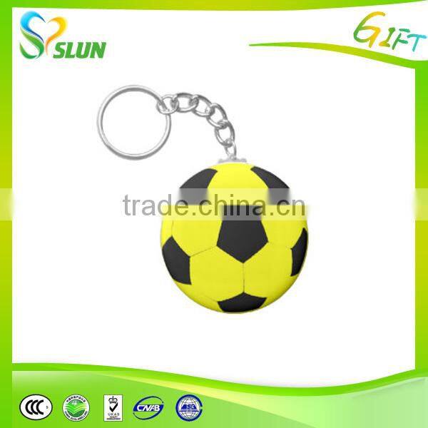2015 hot sale new fashion design pvc keychain