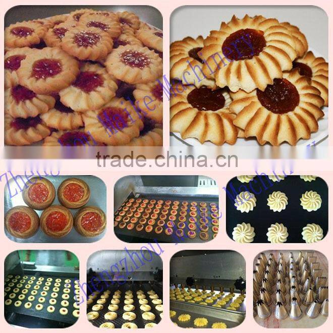 fruit jam cookies making machine / machine of jam cookies