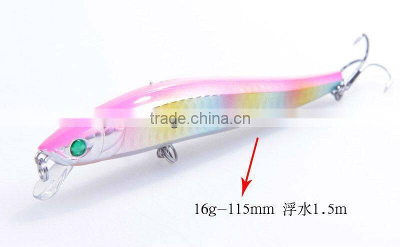 Good swim action new design hard plastic fishing lure