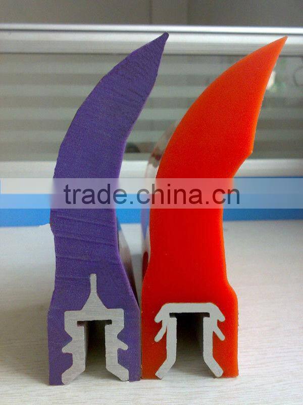 squeegee for machine parts