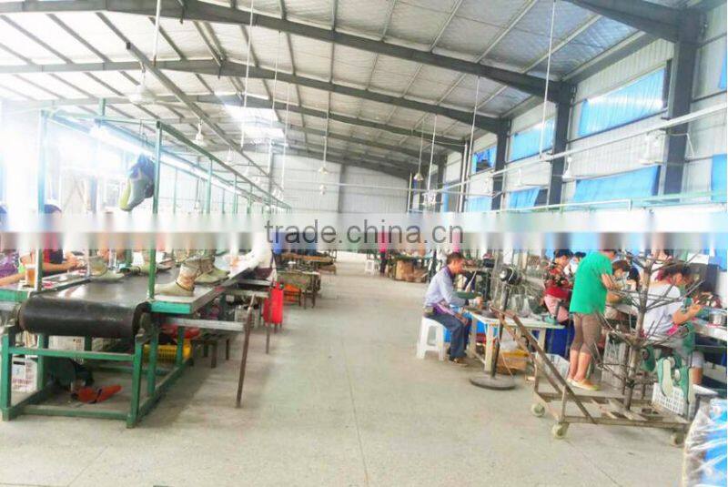 Rubber Steel Toe and steel Plate Safety Shoes