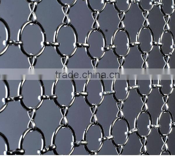 Decorative commercial kitchen wall panels, decorative wire mesh panels