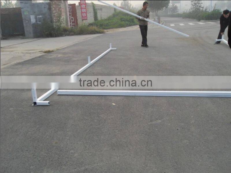 three doors sandwich panel prefab garage