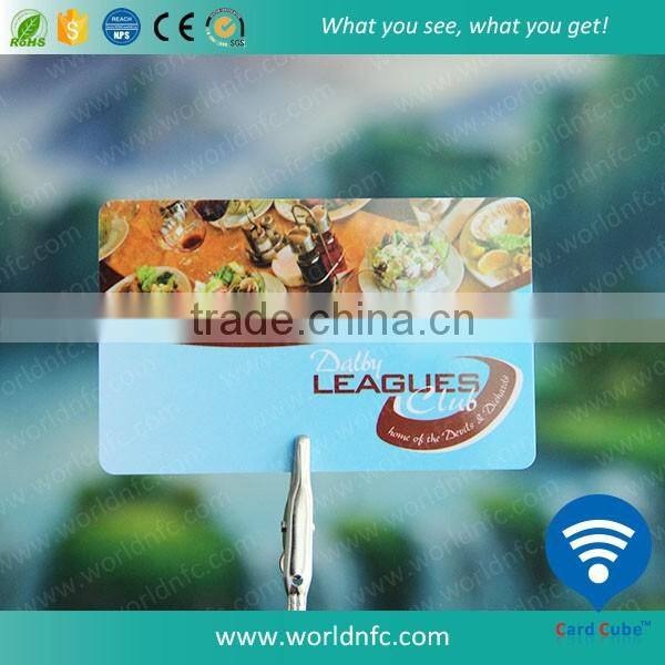 4 Color Plastic 13.56mhz RFID Card
