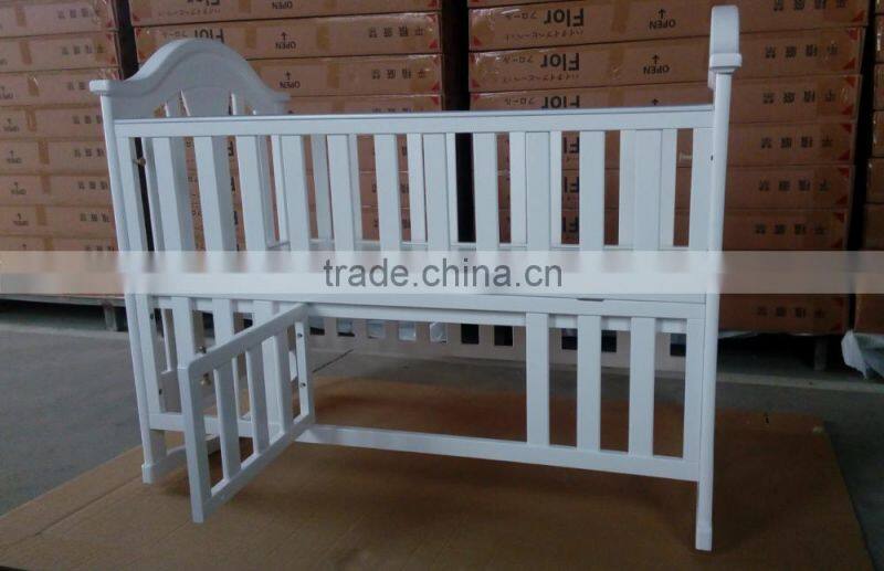2016 popular sales multifunction baby crib