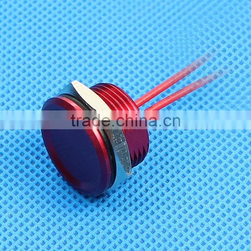 Daier 16mm stainless steel waterproof piezo switch