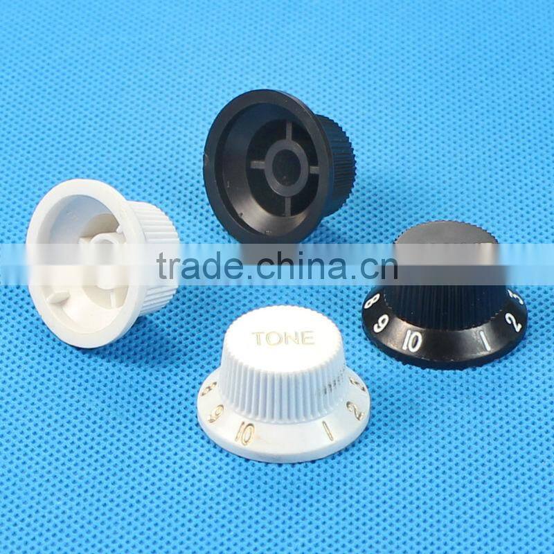 plastic skirted AMP knobs set for late 70's jazz bass