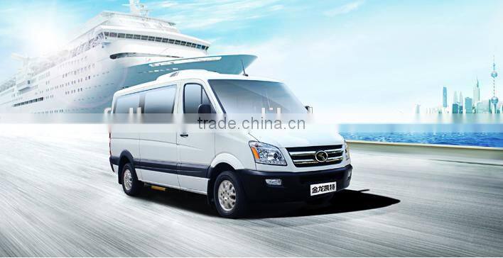 china made 3-19 seating kinglong mini van bus for sale