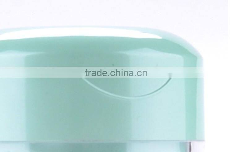 Best selling round cosmetic jar airless spray bottle empty cosmetic plastic jar