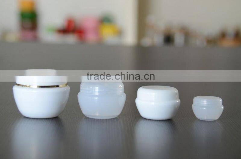 5g,10g,15g,30g,50g,80g,200g high quality luxury round acrylic jar cosmetic jar cream jar