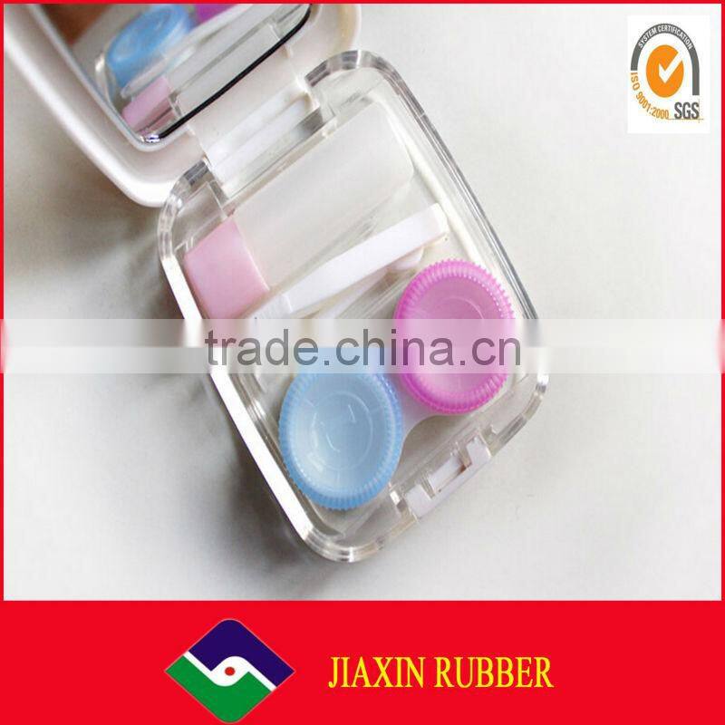 Hot selling!!Plastic Cheap Colorful Designer Contact Lens Case