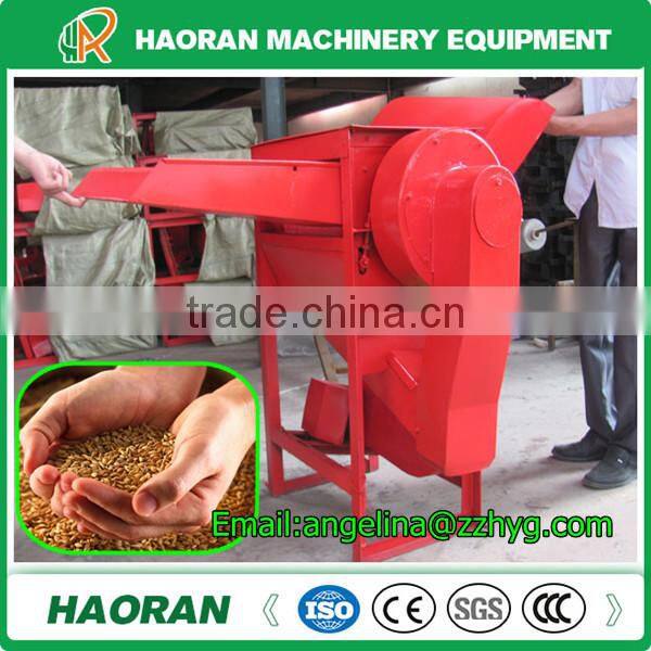 ISO approved rice and wheat thresher machine