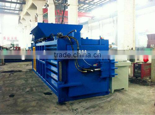 1000KN High quality horizontal scrap paper and plastic film baler