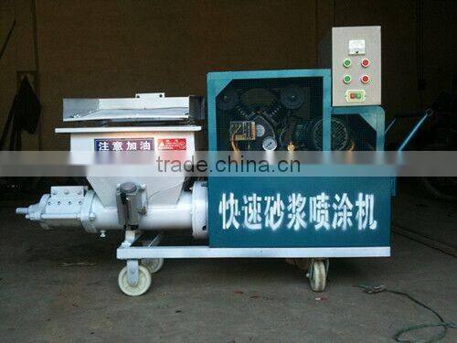 Automatic mortar plastering rendering machine for sale