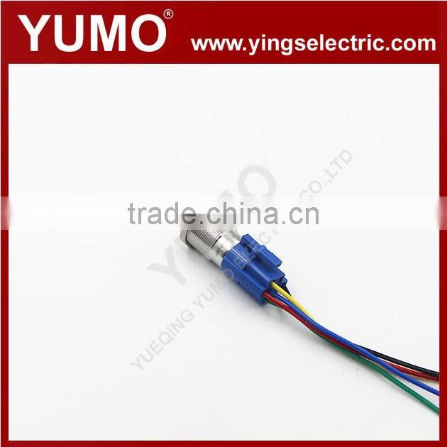 ABS19S-P22-E metal push button 19mm 12VDC momentary metal push button