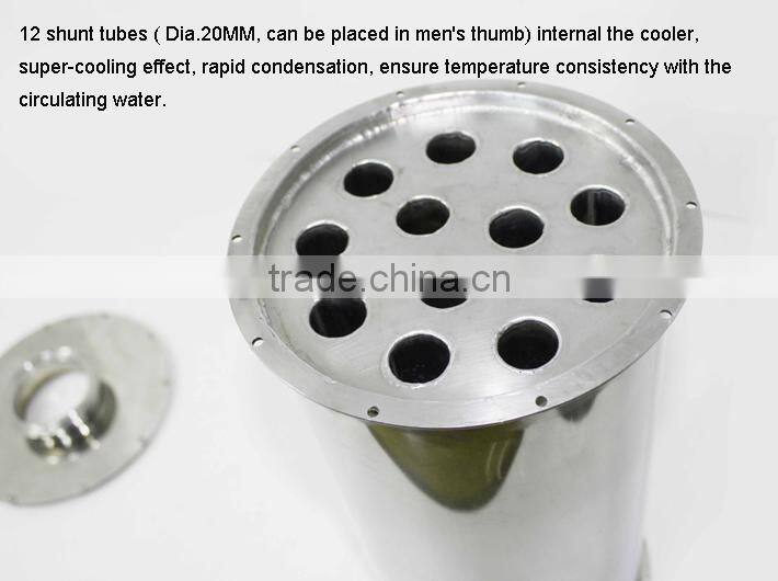 Large Capa!18L Household Stainless Steel Water Seal Alochol Distiller For Sale Home Wine Distiller Distillation/Brewing Device