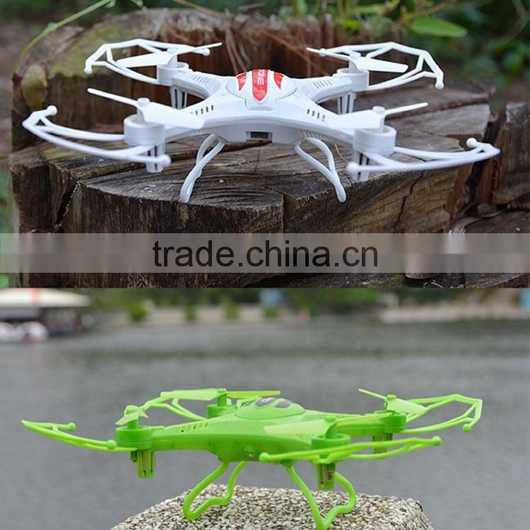 Four-axis aircraft with LED light 2.4G remote control 3D rolling a key return kids toys Drone