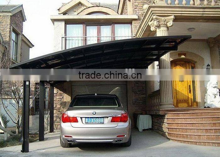 Aluminum outdoor used villa carport, cheap mental carport