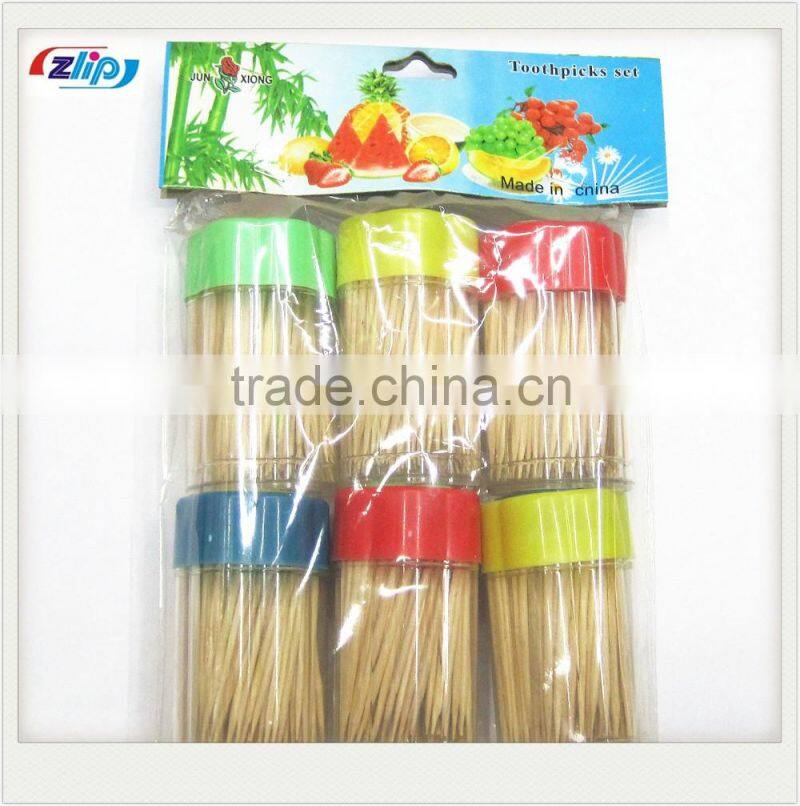 High quality bamboo toothpicks with commercial inspection