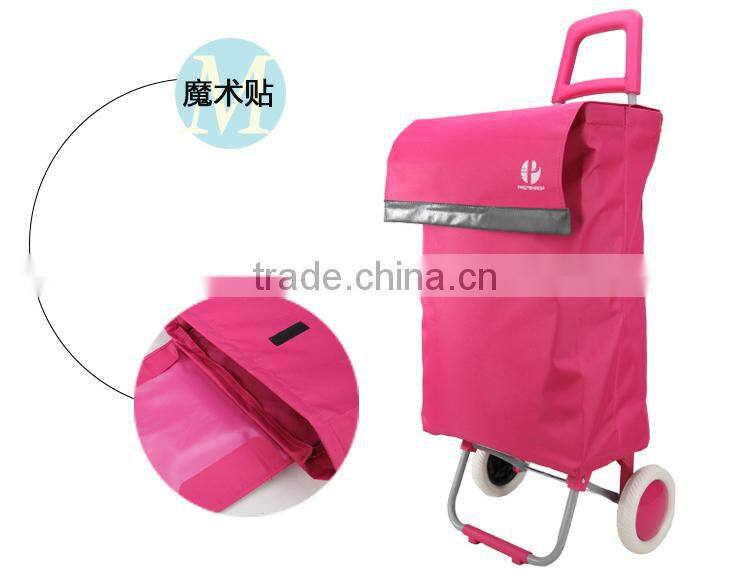 BAG00110 Shopping Bag with Wheels and Shopping Cart