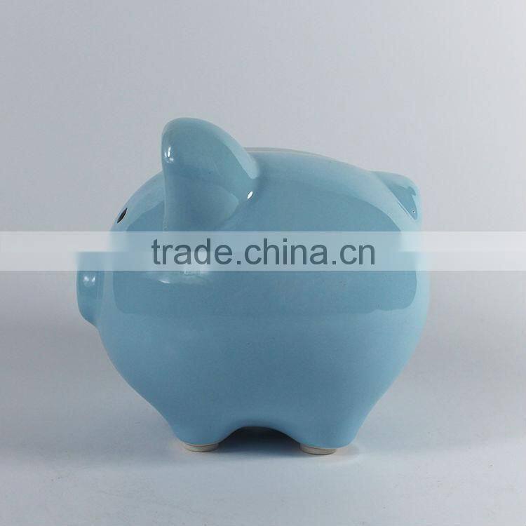 Resin cute painting pig money bank