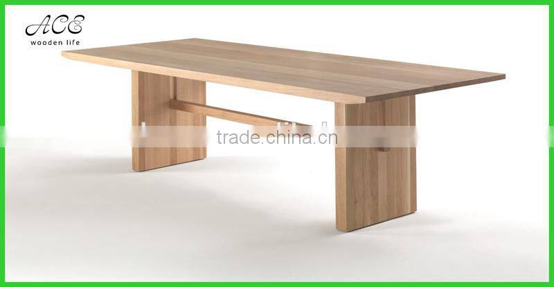 Solid wood table