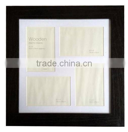 Store More Black MDF Square Decorative Picture Frame - Large