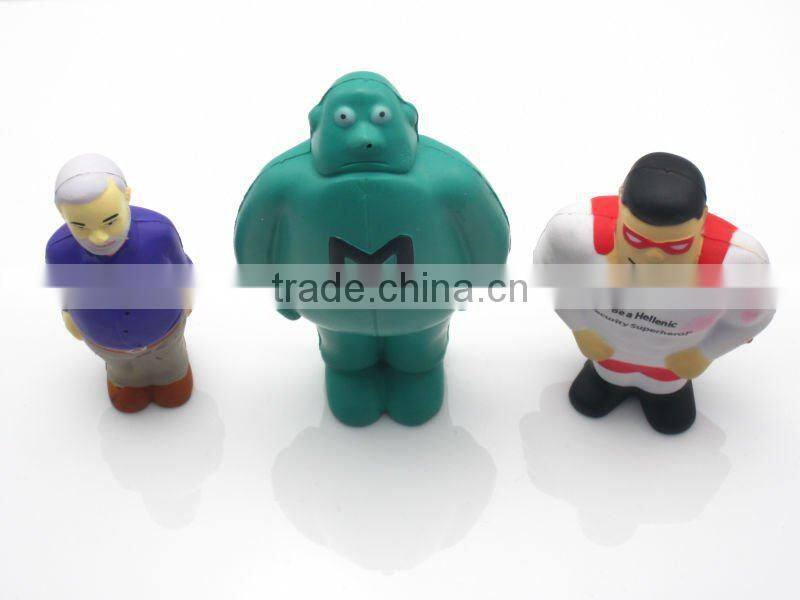 PU heart ball with keyring