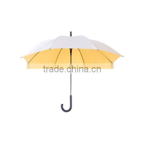 Hot sale plastic automatic advertising beach umbrella