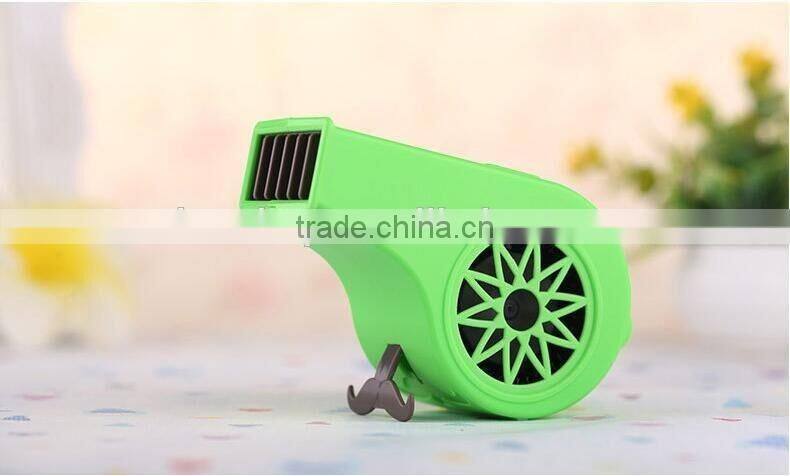 New Arrival Creative Summer Mini Portable Sports Whistle Shape Fan Handhold Rechargeable Mini Sports Fan With Whistle