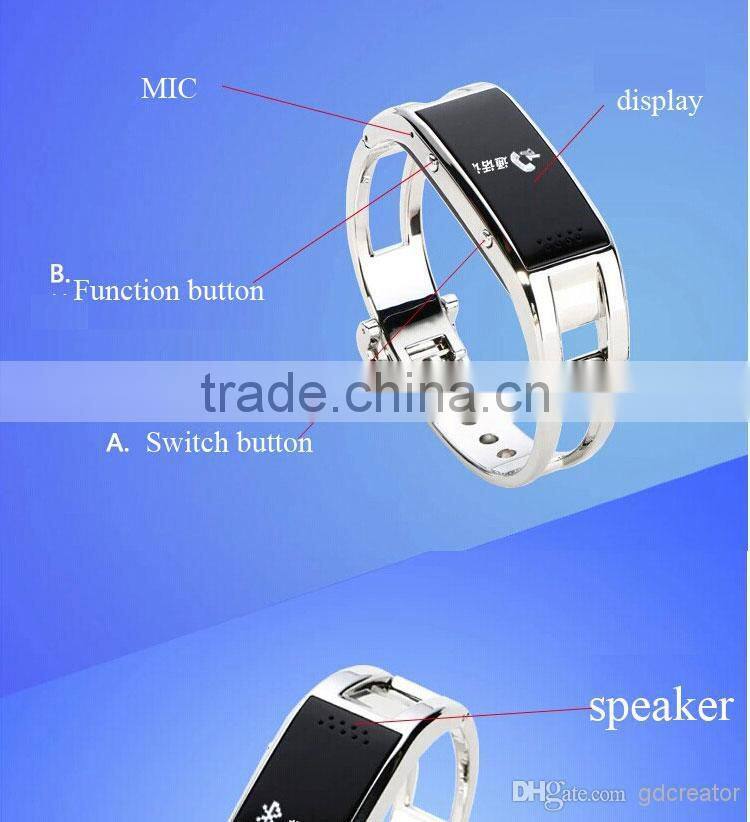 Ladies charm bluetooth fashion bracelet smart watch, for apple watch band