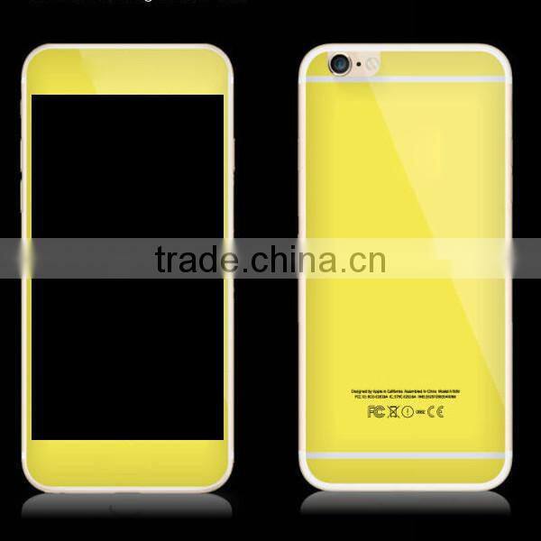 New arrival, colorful Tempered glass screen protector for iphone 6, glass screen protector