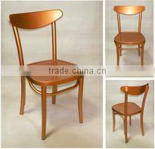golden aluminum wedding chair LQ-FC200