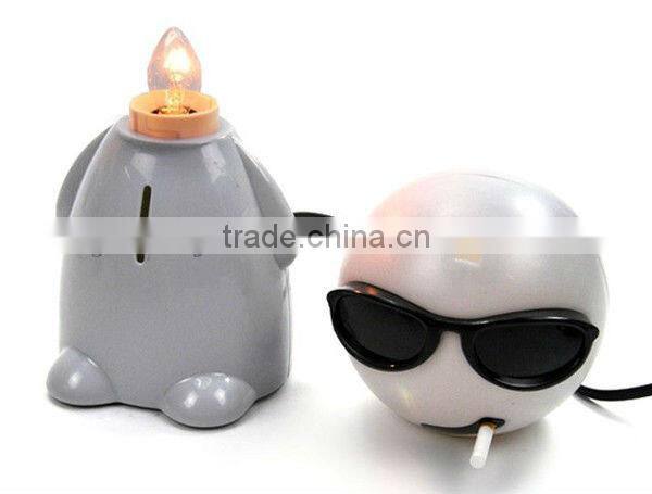 Supply creative Smoking boy lamp / night light + Piggy Bank
