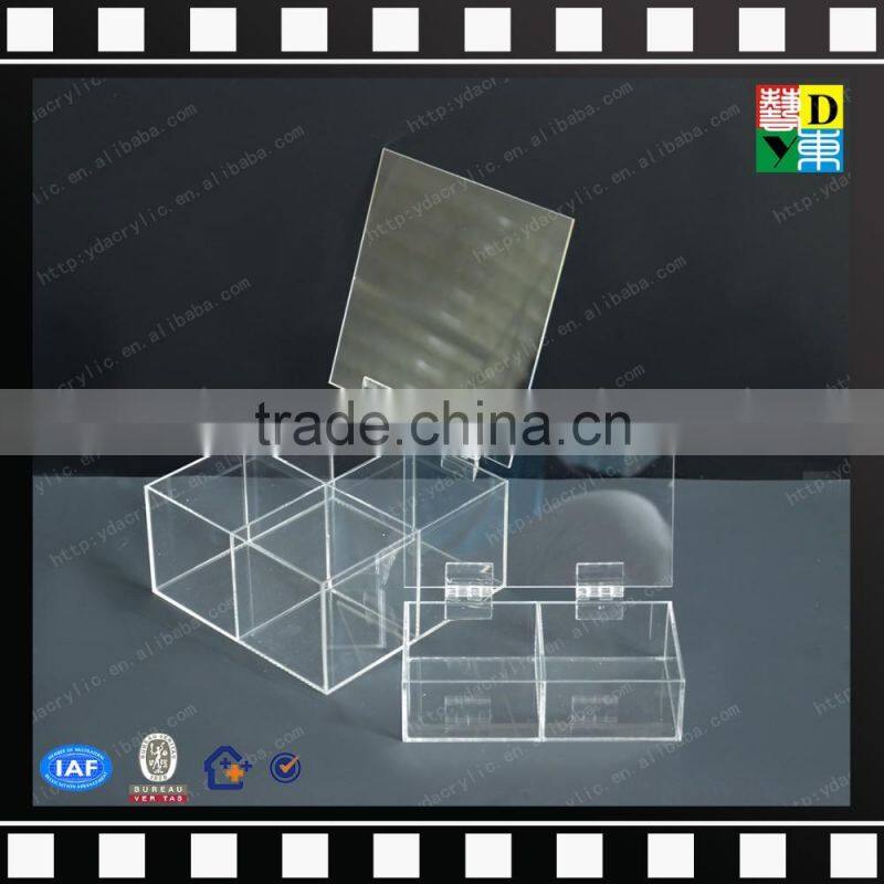 2016 High Quality Clear Acrylic Cosmetics Case, Beauty Organizer, Makeup drawer Box