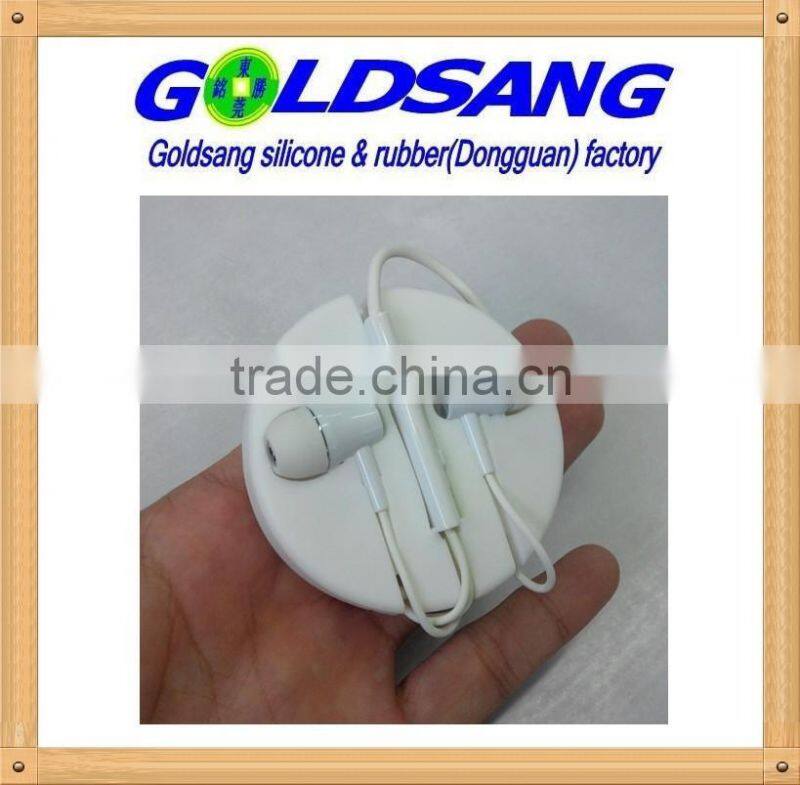 2016 New design silicone headset bobbin winder