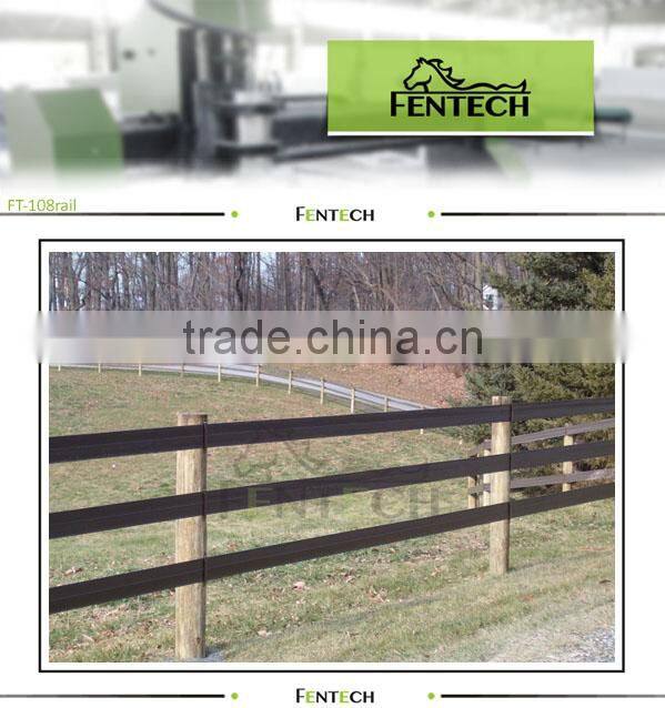 Strong horse fencing with timber post
