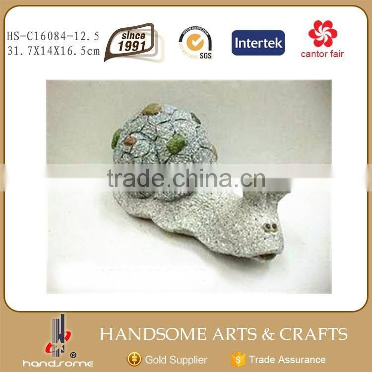 12.5 Inch Resin Outdoor Garden Decoration Snail Sculpture Animal Statues