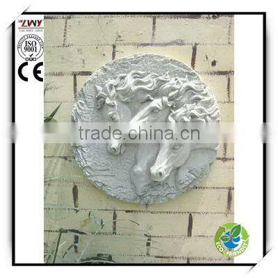 Decorative home and garden antique resin wall art plaque
