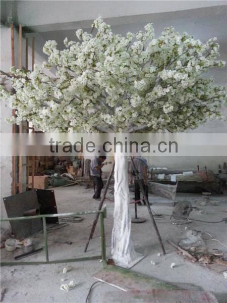 artificial cherry blossom trees made by silk for interior decoration in factory price