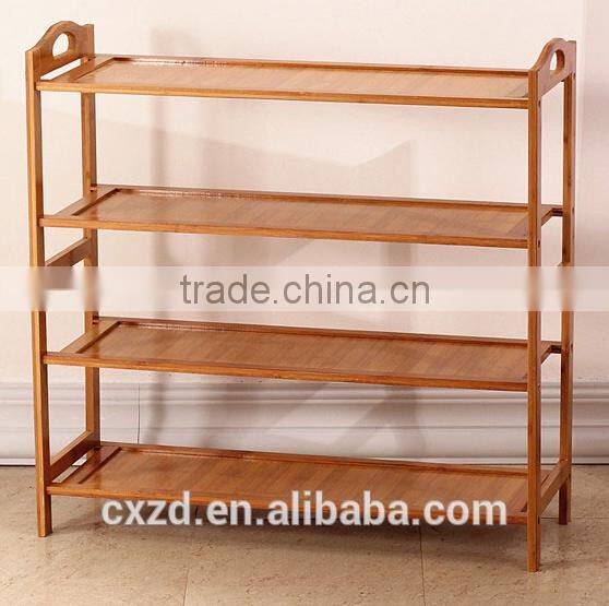 simple design cheap wooden shoe rack