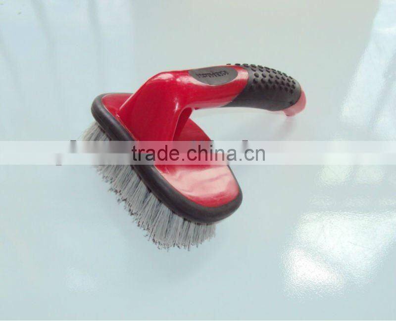 Soft Wash Brush Anti-Scratch Car Brush Wash Cleaner,plastic car cleaning wheel brush tyre brush (RSCW-205)