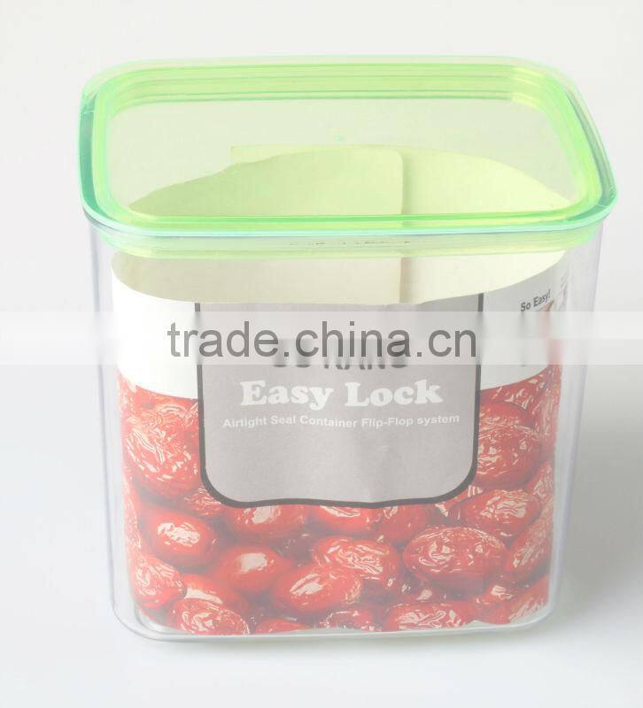 Promotional Plastic Sugar Container For Kitchen Using