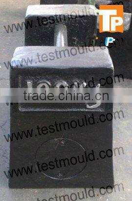 China M1 class large mass cast iron test weights, cast iron roller weights