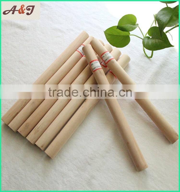 natural broom wooden handle short handle