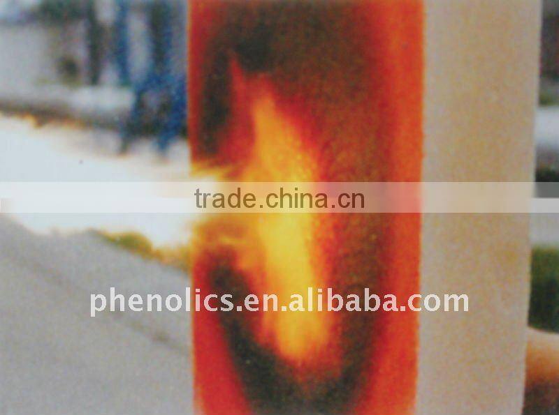 Phenolic foam heat insulation board