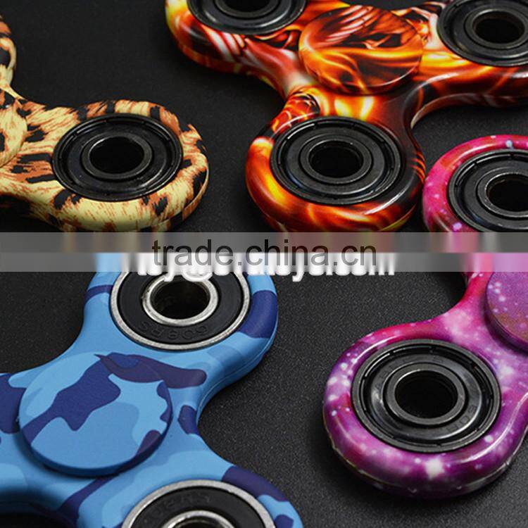 New hot colorful plastic fidget toys edc spinner fast bearings hand edc spinner W01A269