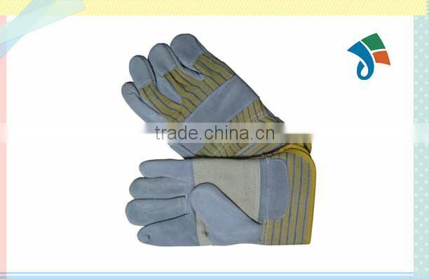 Leather working gloves safety work gloves