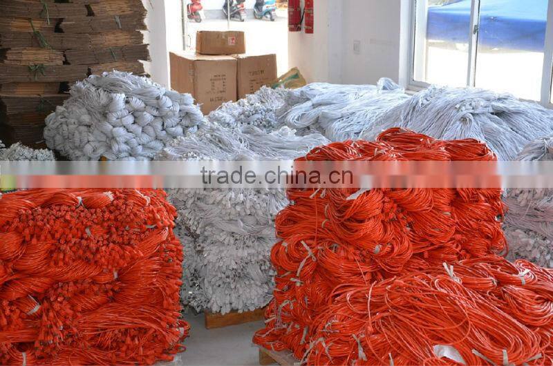 S60199 6 FT 3 Outlet 2 Prong Indoor Wall Power AC Extension Cord Cable White UL Listed