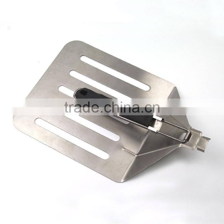 large frying pizza spatula with flexible handle